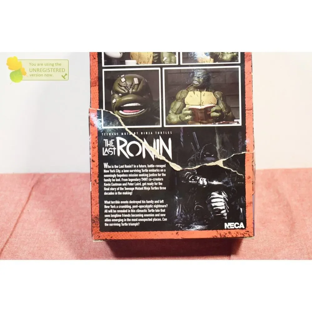NECA Teenage Mutant Ninja Turtles The Last Ronin Battle Damaged (Pack Wear)